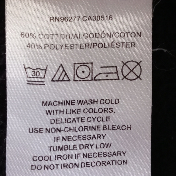 VANS YOUTH ZIPPER UP LONG SLEEVE HOODIE. SIZE XL. COLOR BLACK. - Picture 4 of 15